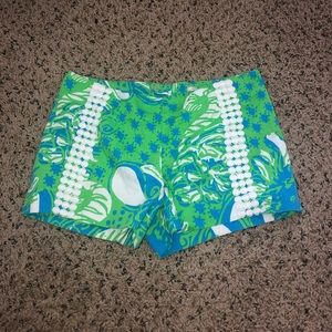 Lilly Pulitzer shorts size 0